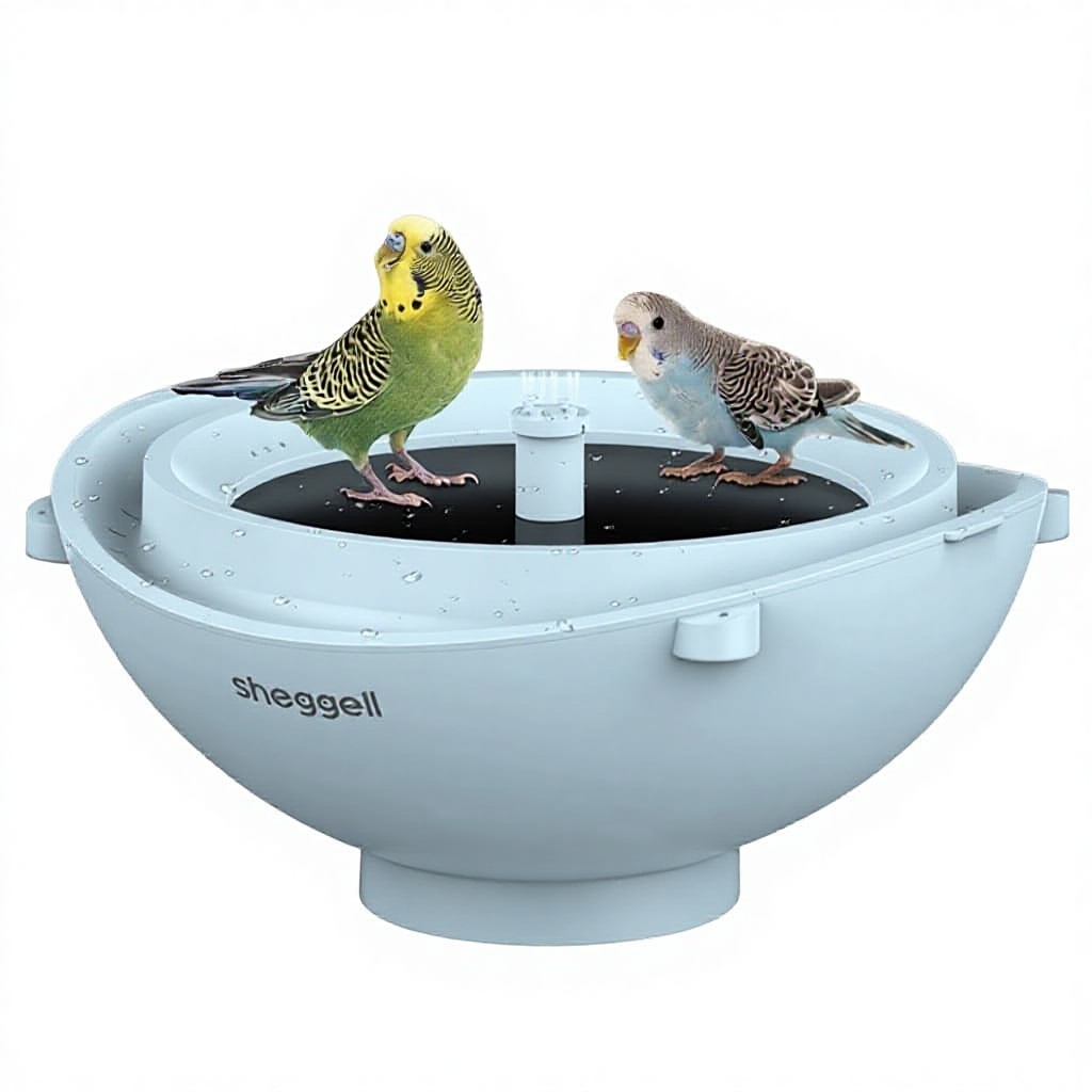 Cross-Border Hot-Selling Pet S - Smart Garden Bird Bath avaliação e preço