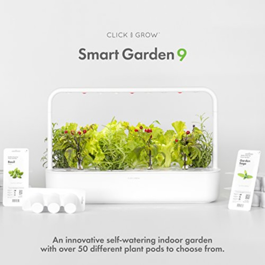 Click and Grow Indoor Herb Gar - Smart Garden Click And Grow avaliação e preço
