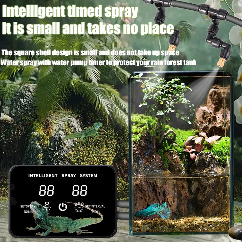 Intelligent Reptile Spray Irri - Smart Garden Click And Grow avaliação e preço