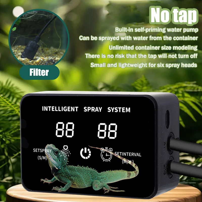 Intelligent Reptile Spray Irri - Smart Garden Click And Grow avaliação e preço