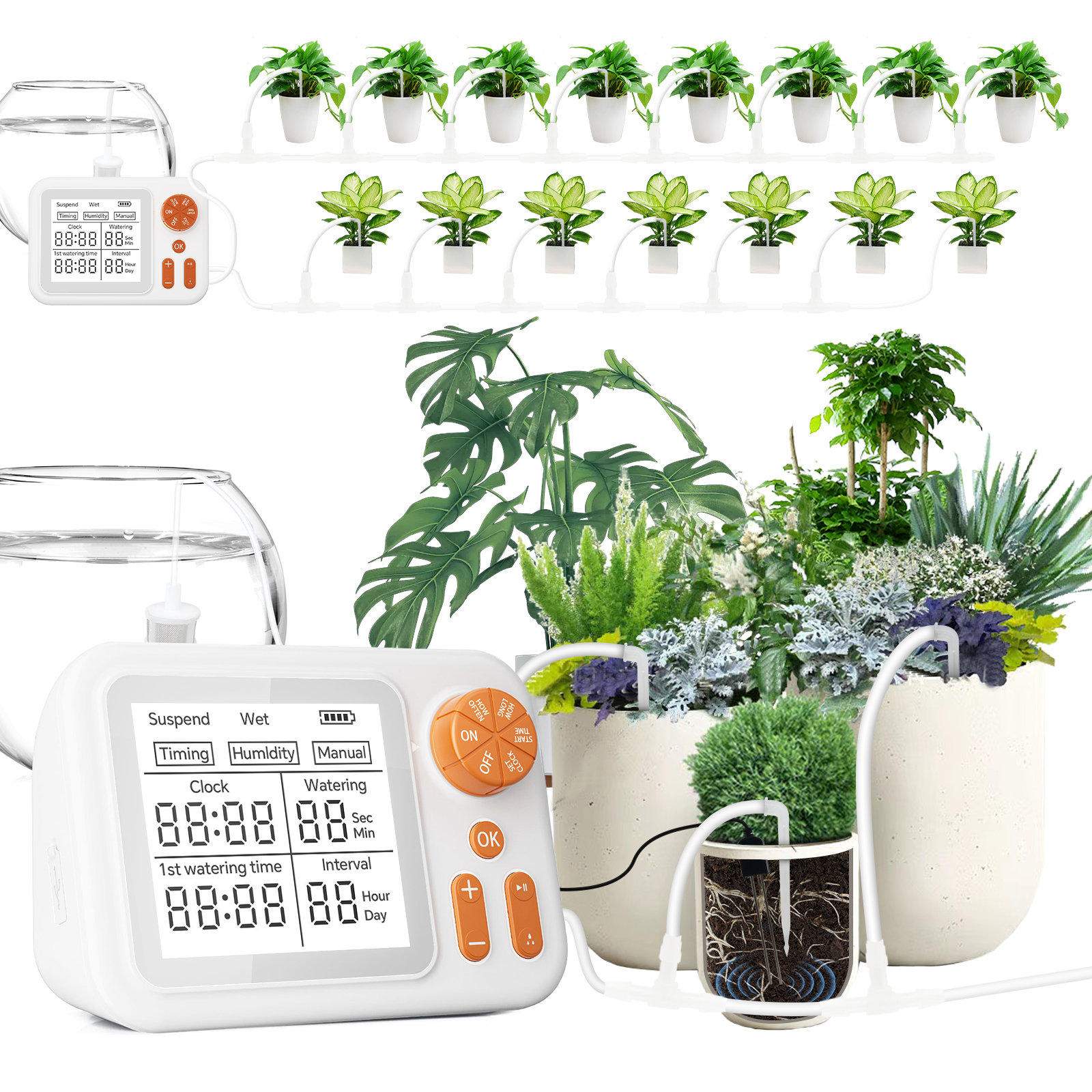 Automatic Drip Irrigation Syst - Smart Garden Click And Grow avaliação e preço