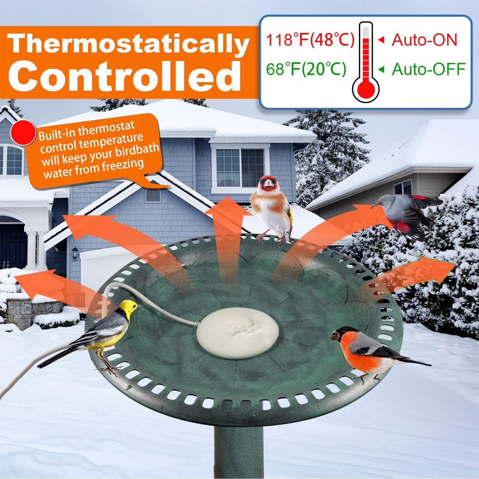 Bird Bath Heater Bird Bath Dei - Smart Garden Bird Bath avaliação e preço
