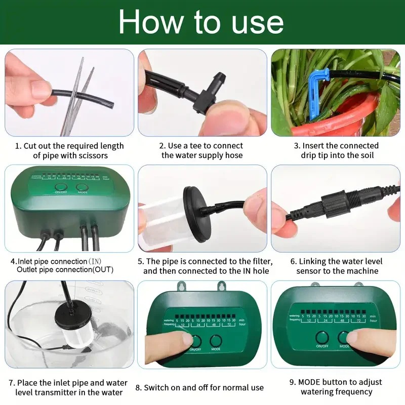 Solar Intelligent Irrigation K - Smart Garden Click And Grow avaliação e preço